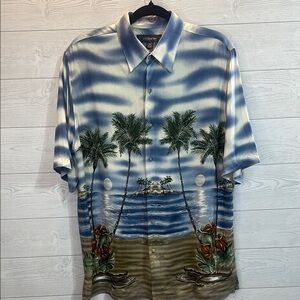 Croft & Barrow Men's Beach Button Down Shirt Size Medium